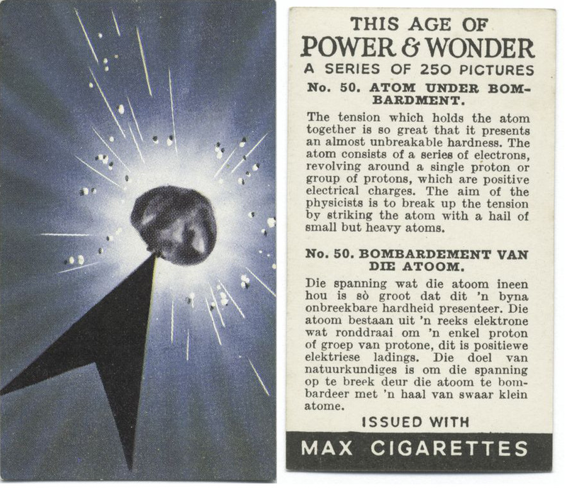 Illustration for article titled Vintage Art Deco cigarette cards celebrate your great-grandparents' romance with science